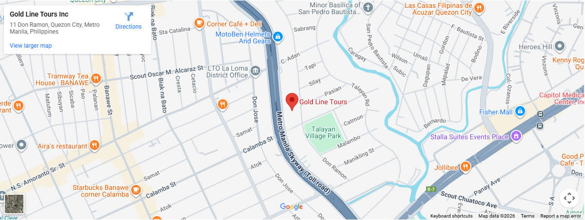 gold line tours inc contacts