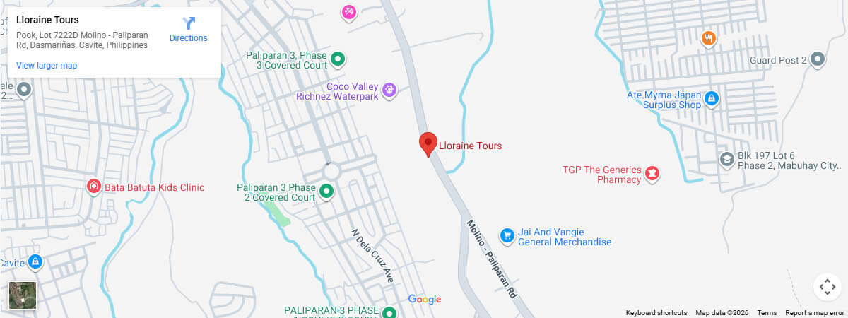 Lloraine Tours Contacts