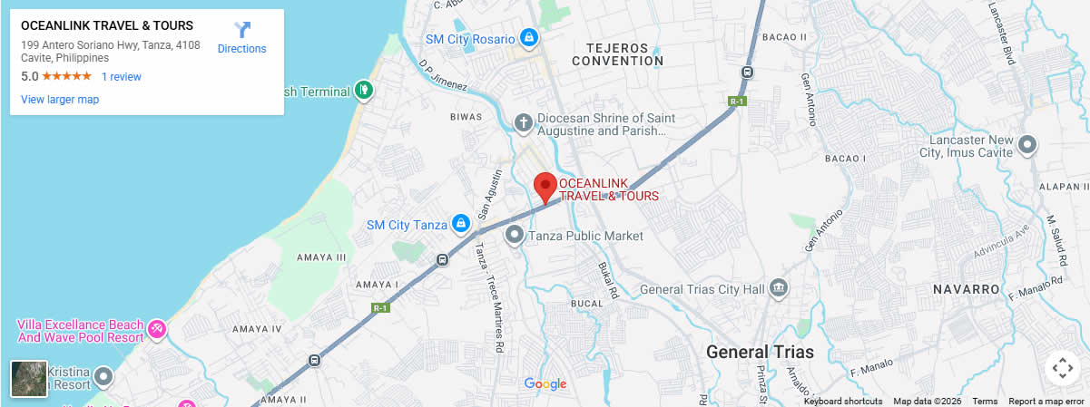 Oceanlink Tours Contacts