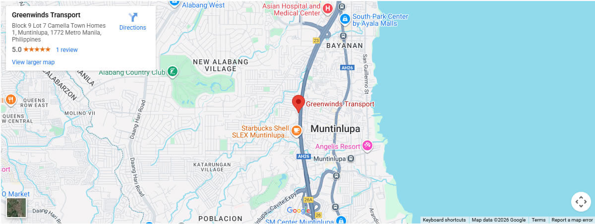 Greenwinds Transport Services Contacts