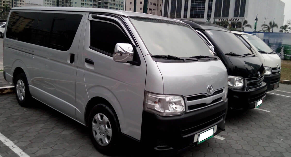 van rental price list