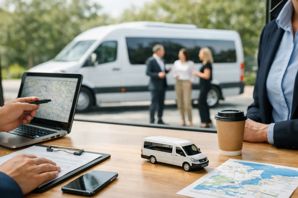 Minibus Rental for Corporate Outing Planning