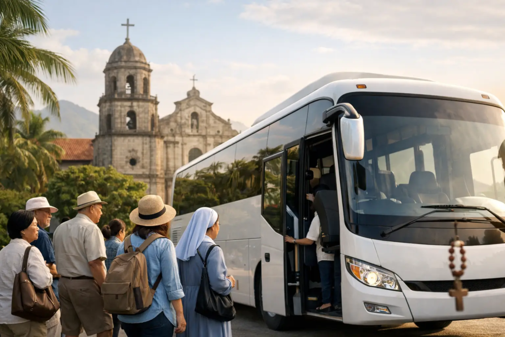 Pilgrimage Bus Rental Philippines Made Simple