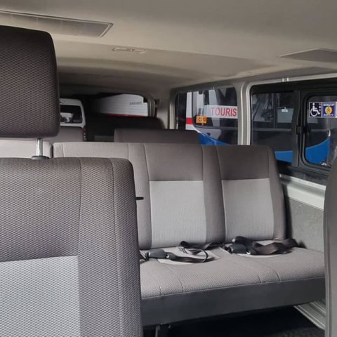 10 Seater Van Inside