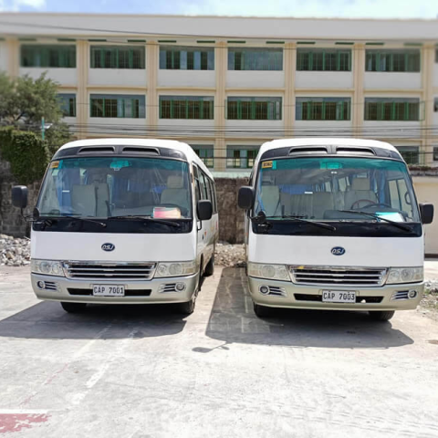 Coaster bus for rent