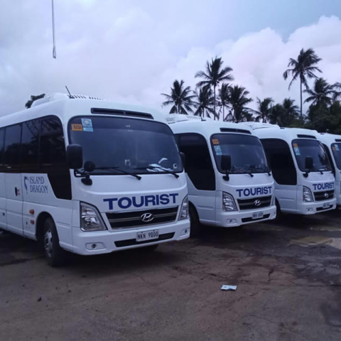 coaster bus for rent