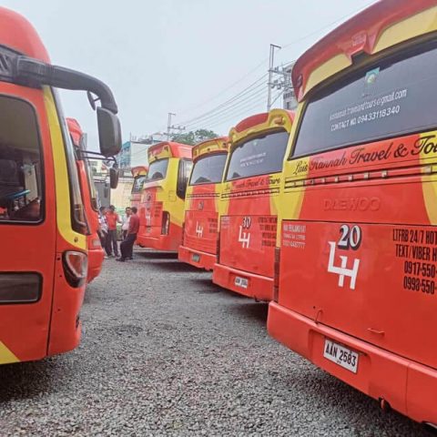 Tourist bus rental services Philippines