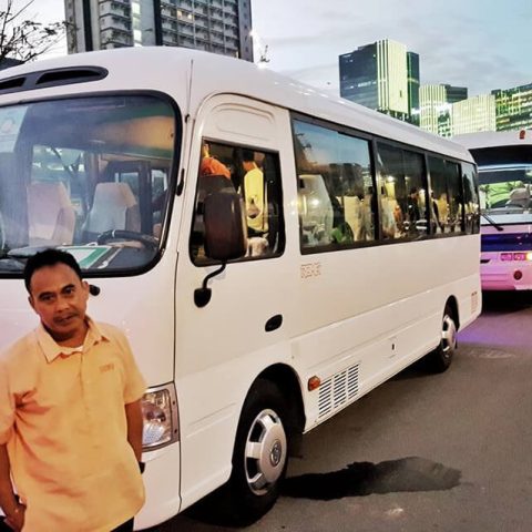 coaster bus for rent