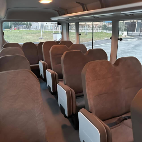 Coaster Bus Seating Capacity