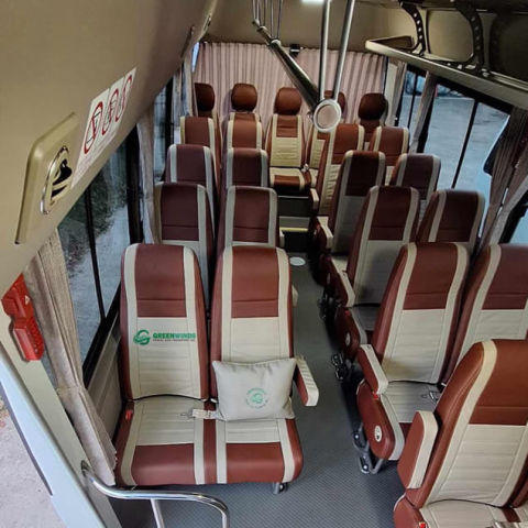 coaster bus rental service