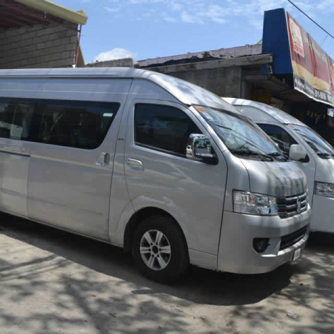 Van transportation for rent